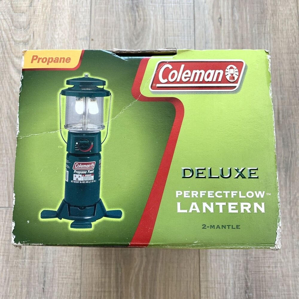 Coleman Deluxe Perfect Flow Lantern 2 Mantle Propane - Picture 4 of 8